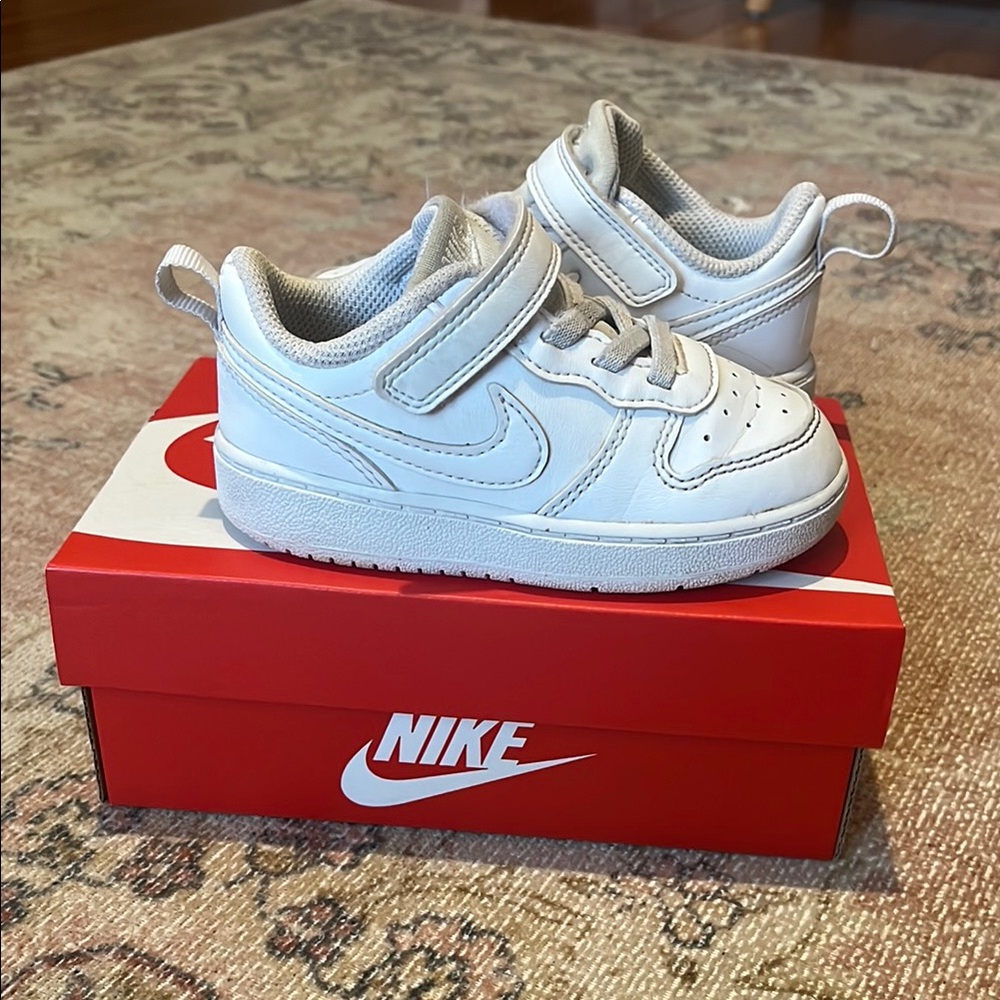 Nike Kids White Sneakers